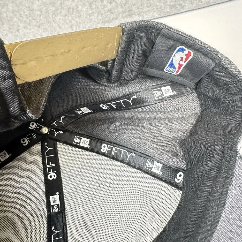 Golden State Warriors New Era 9Fifty Champs 2018 Mens Cap Hat Snapback Gray NBA - Picture 7 of 9